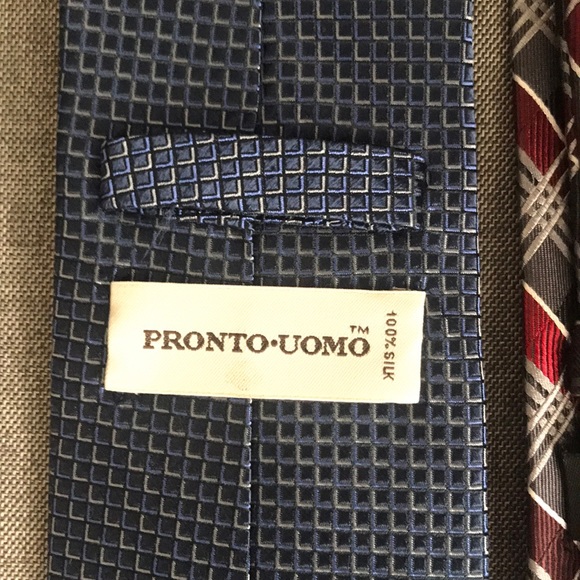 2 Men’s Pronto-uomo Ties - Picture 3 of 4